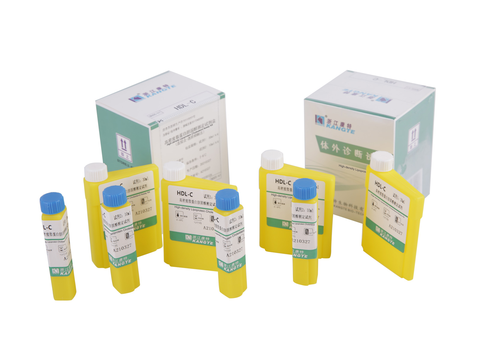 【HDL-C】Kit Ujian Kolesterol Lipoprotein Ketumpatan Tinggi (Kaedah Langsung-Kaedah Perencatan Selektif)